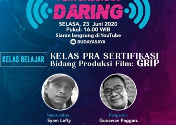 Kelas Belajar Kelas Pra Sertifikasi Bidang Produksi Film: Grip